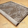 Коротковорсный Ковер Медальон Арт 30066 Коричневый